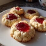 Heart Thumbprint Cookies