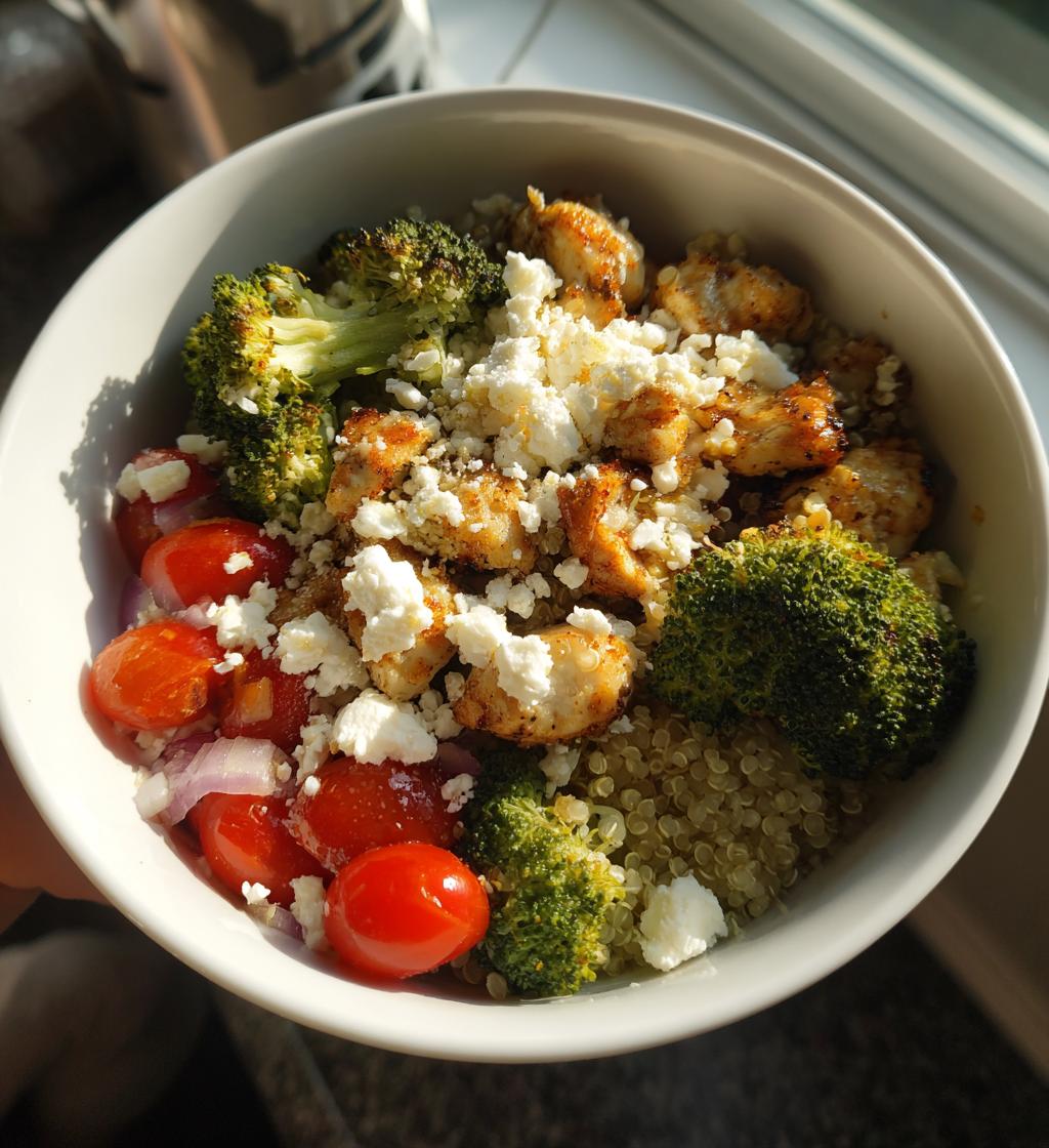 High Protein Halal Meal Prep Bowl - detail 1