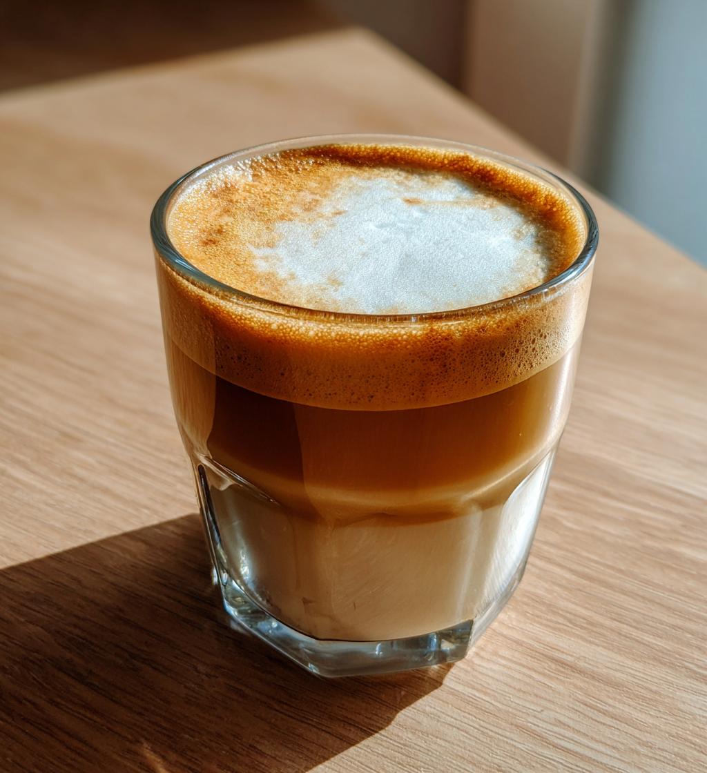 Hojicha Latte - detail 1