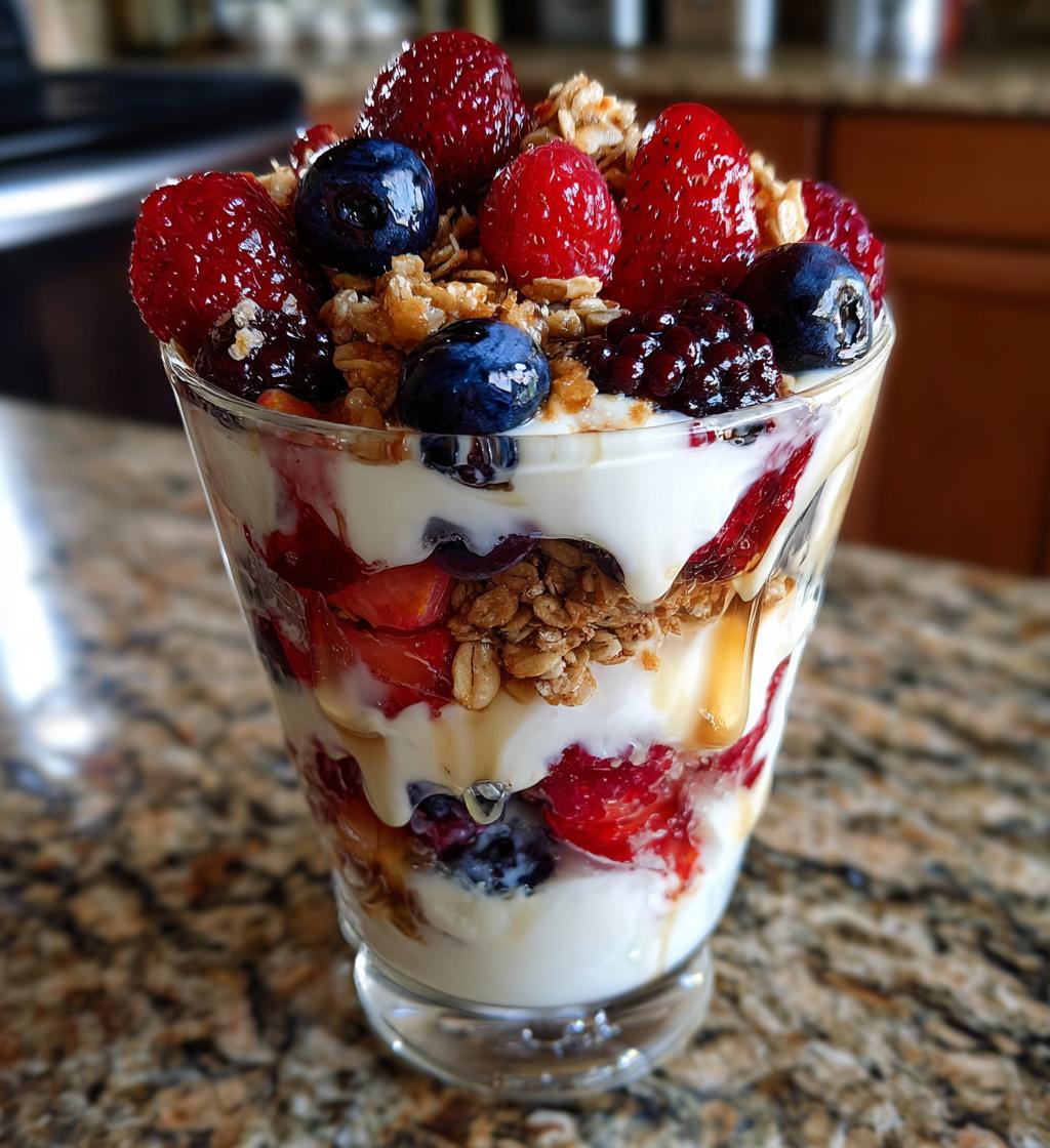 Honey Yogurt Fruit Parfait - detail 1