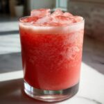 Hwachae (Korean Watermelon & Strawberry Milk Punch)