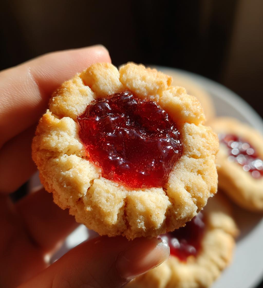 Jam Thumbprint Cookies