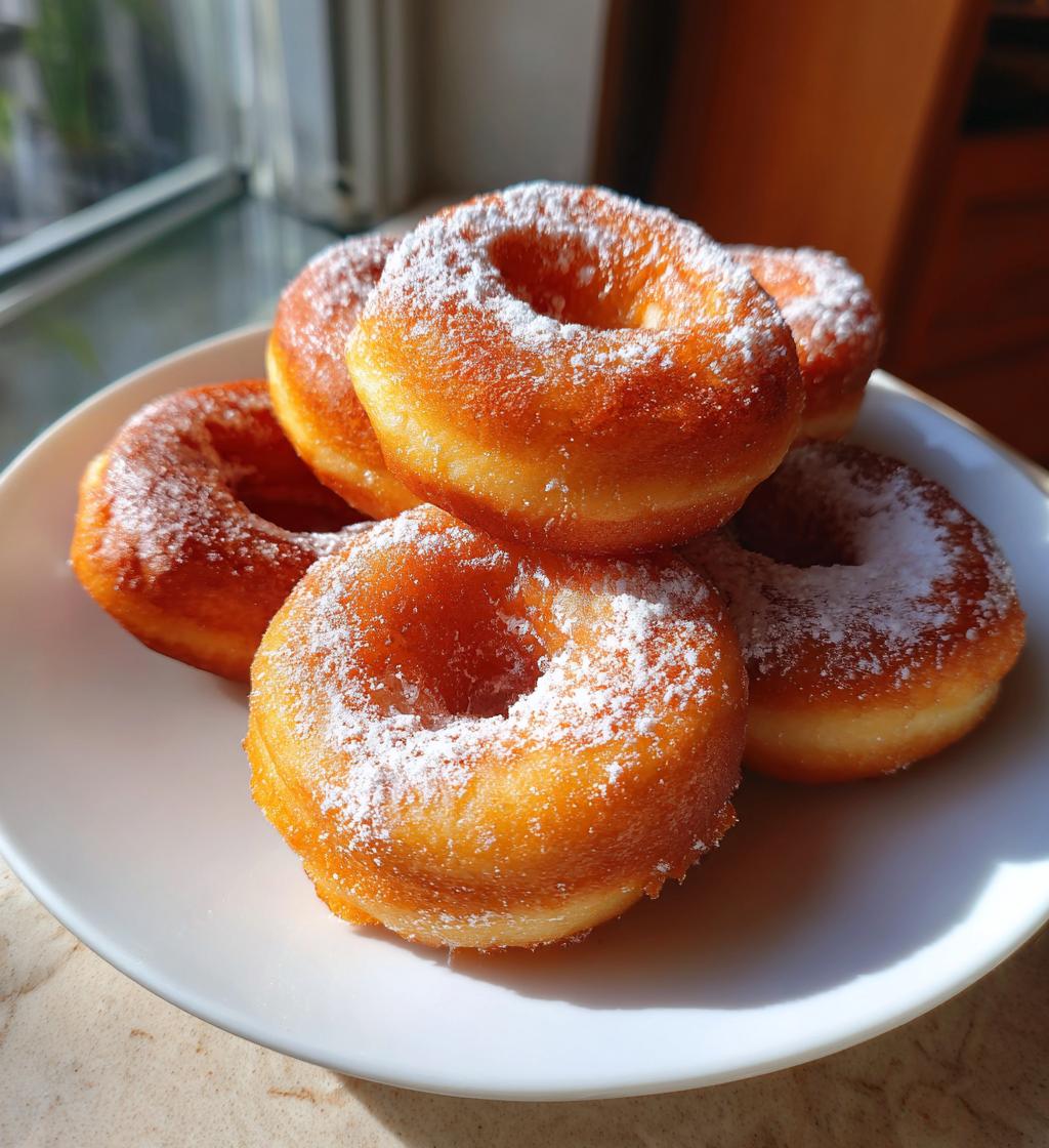 Japanese Mochi Donuts (Pon-de-Ring) - detail 1