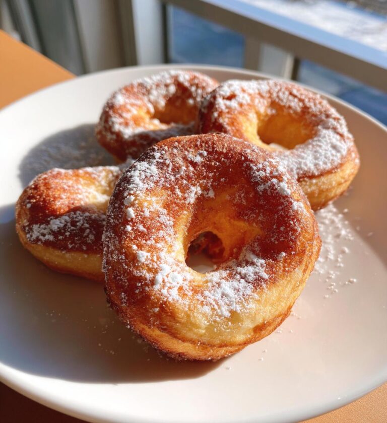 Japanese Mochi Donuts (Pon-de-Ring)