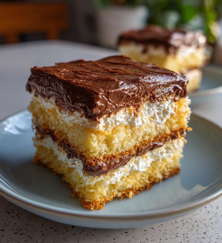 Kunafa Chocolate Icebox Cake
