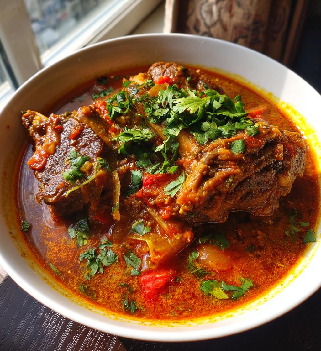 Lamb Shank Nihari (Spicy stew) - detail 1