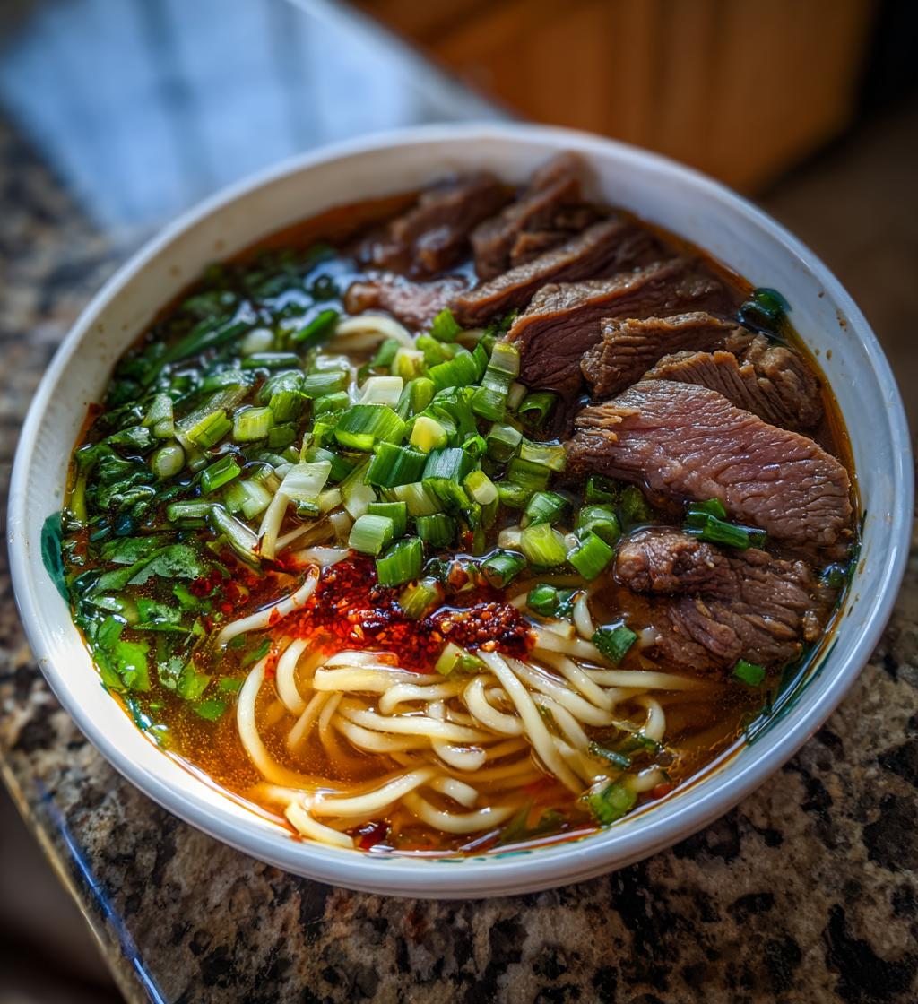 Lanzhou Hand-Pulled Beef Noodles - detail 1