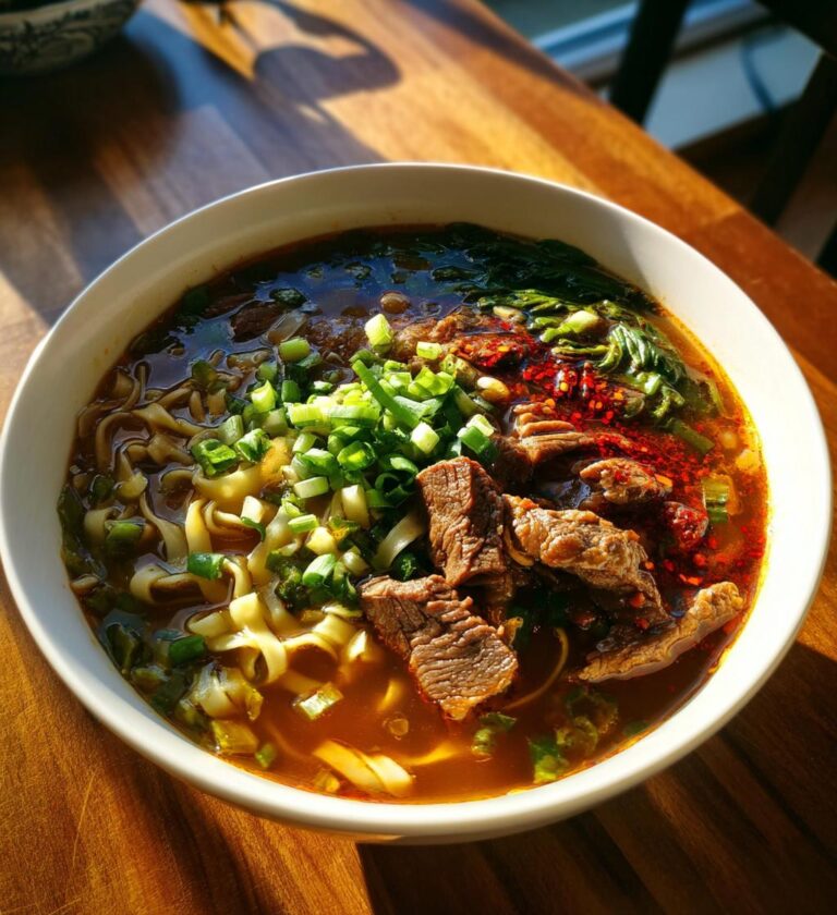 Lanzhou Hand-Pulled Beef Noodles