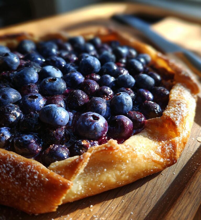 Lemon Blueberry Galette