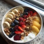 Mango Lassi Smoothie Bowl