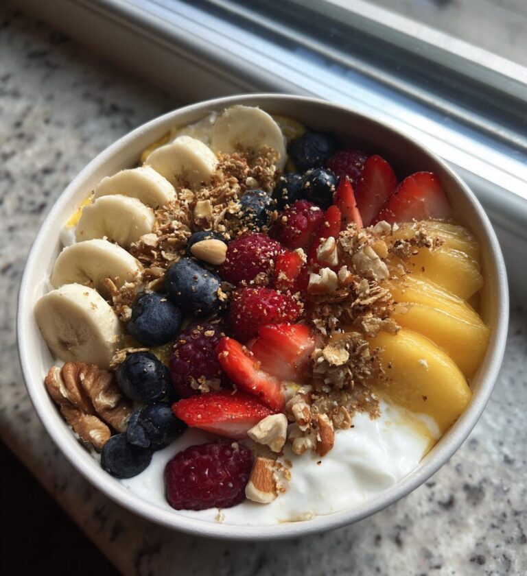 Mango Lassi Smoothie Bowl