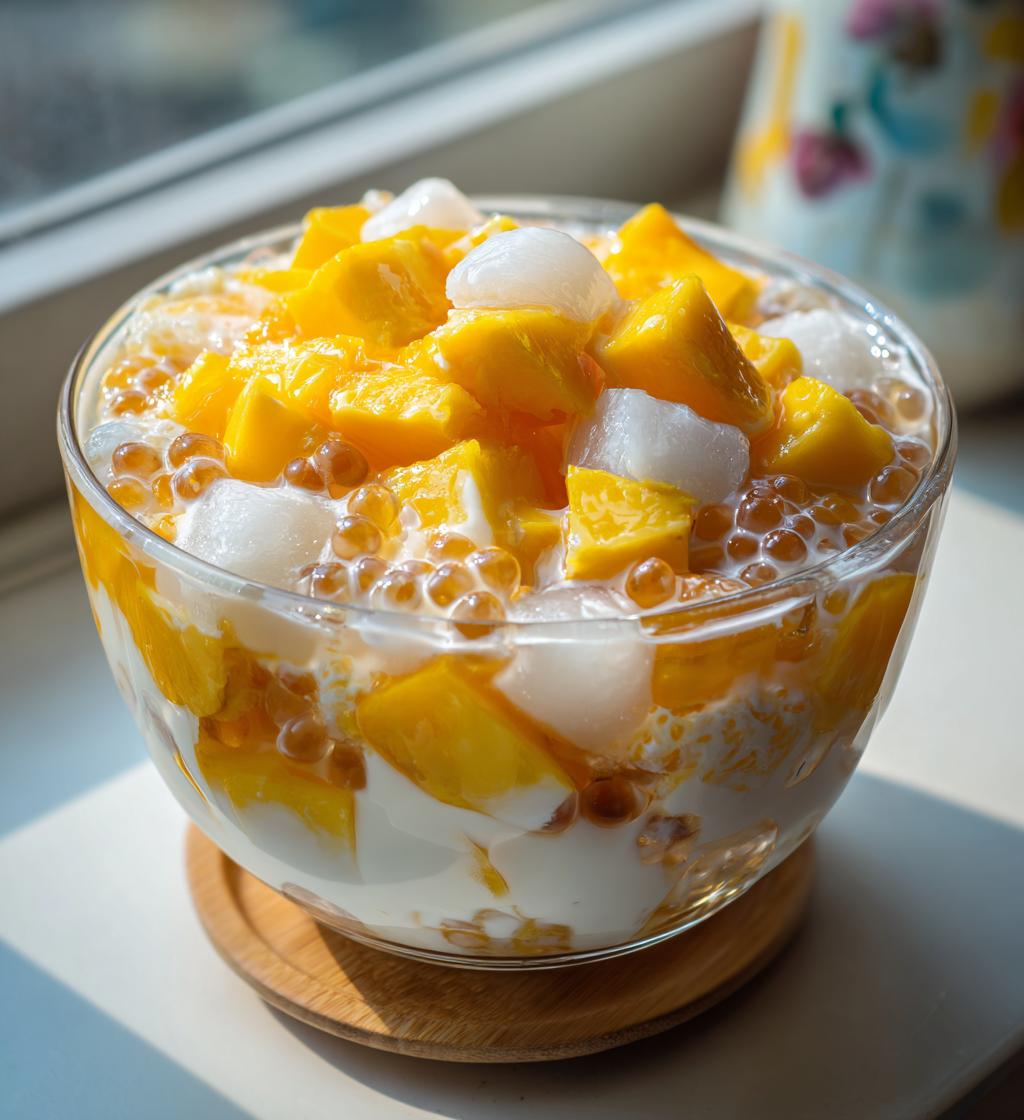 Mango Pomelo Sago Dessert - detail 1