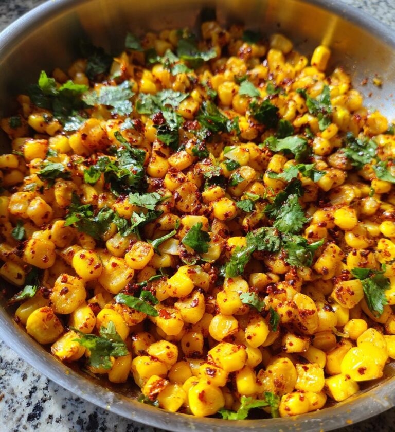 Masala Corn (Spicy Indian Street Corn)