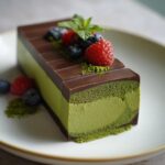Matcha Terrine (Fudge-like tea dessert)
