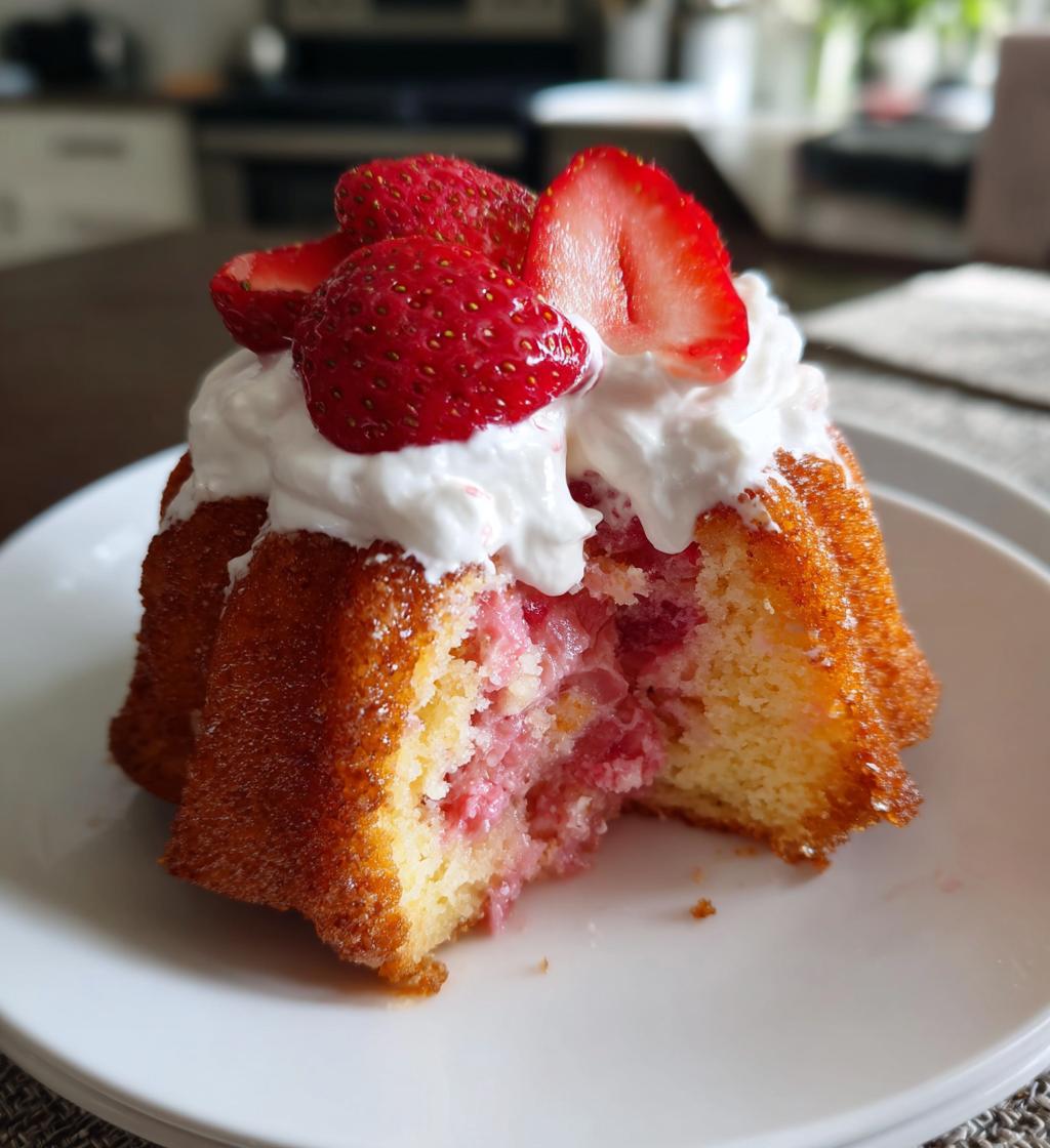 Mini Strawberry Bundt Cakes - detail 1
