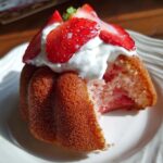 Mini Strawberry Bundt Cakes
