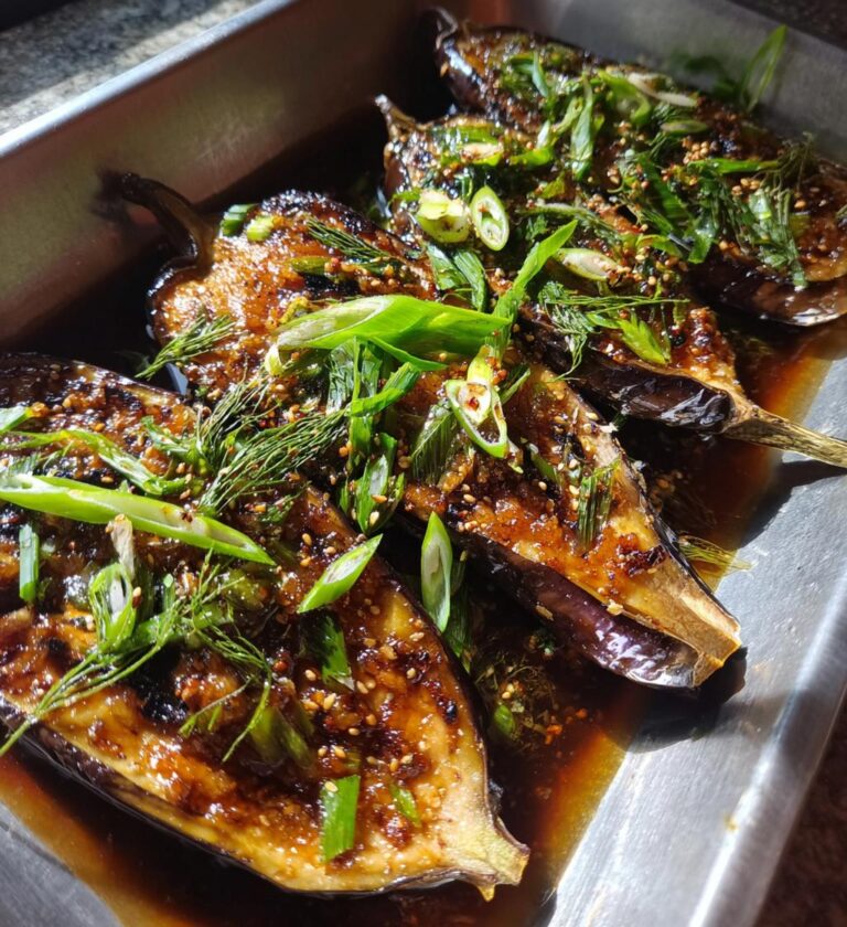 Miso Glazed Eggplant (Nasu Dengaku)