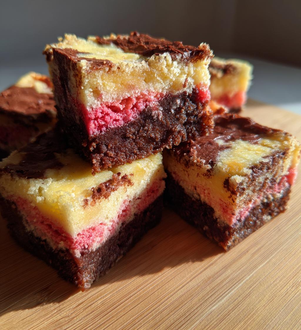 Neapolitan Cookie Bars - detail 1