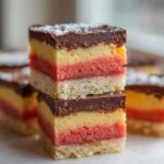 Neapolitan Sugar Cookie Bars