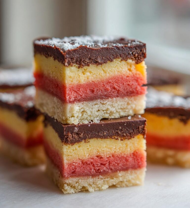 Neapolitan Sugar Cookie Bars