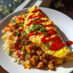 Omurice (Japanese Omelette Rice)