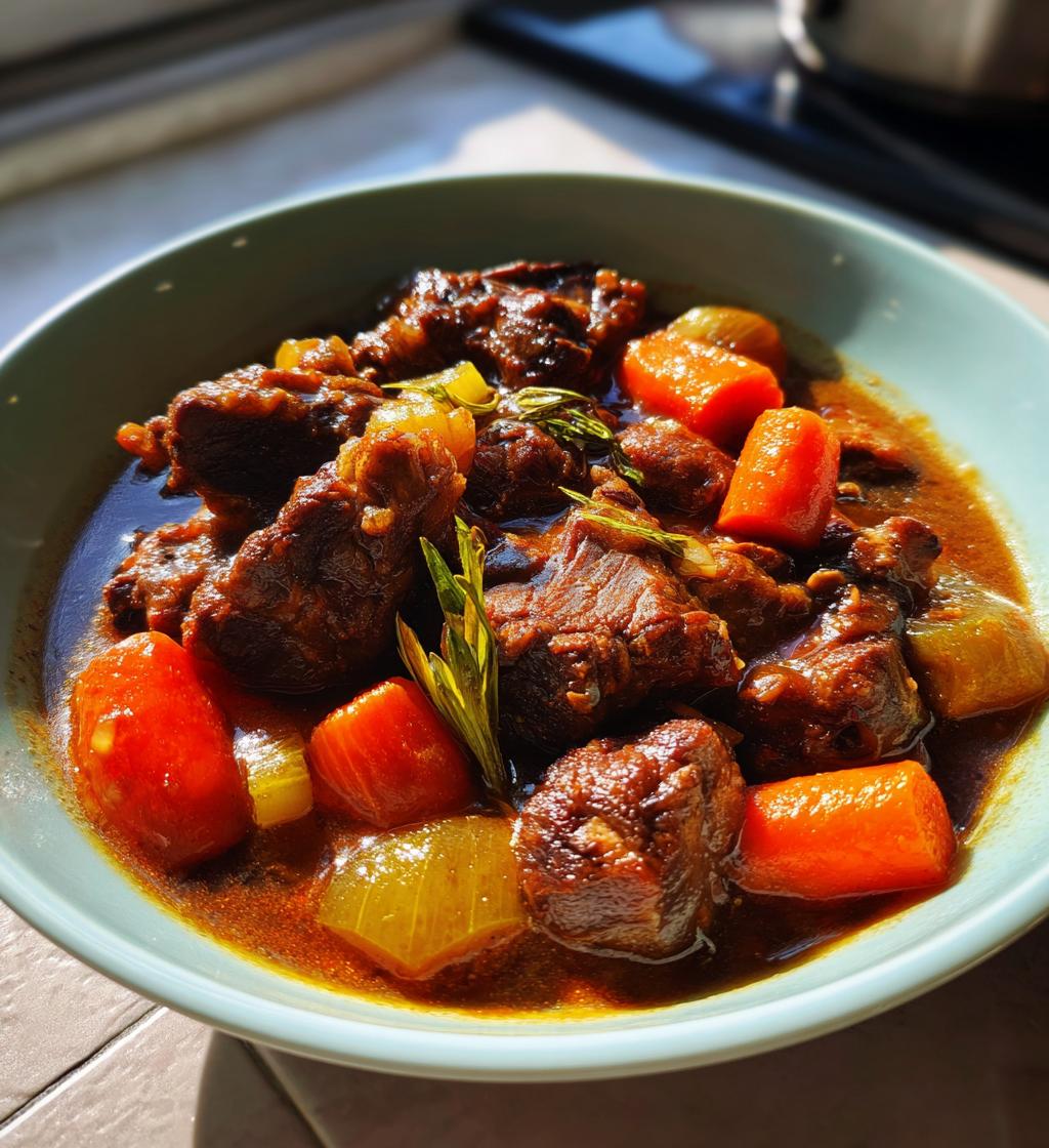 Oxtail Stew Halal - detail 1