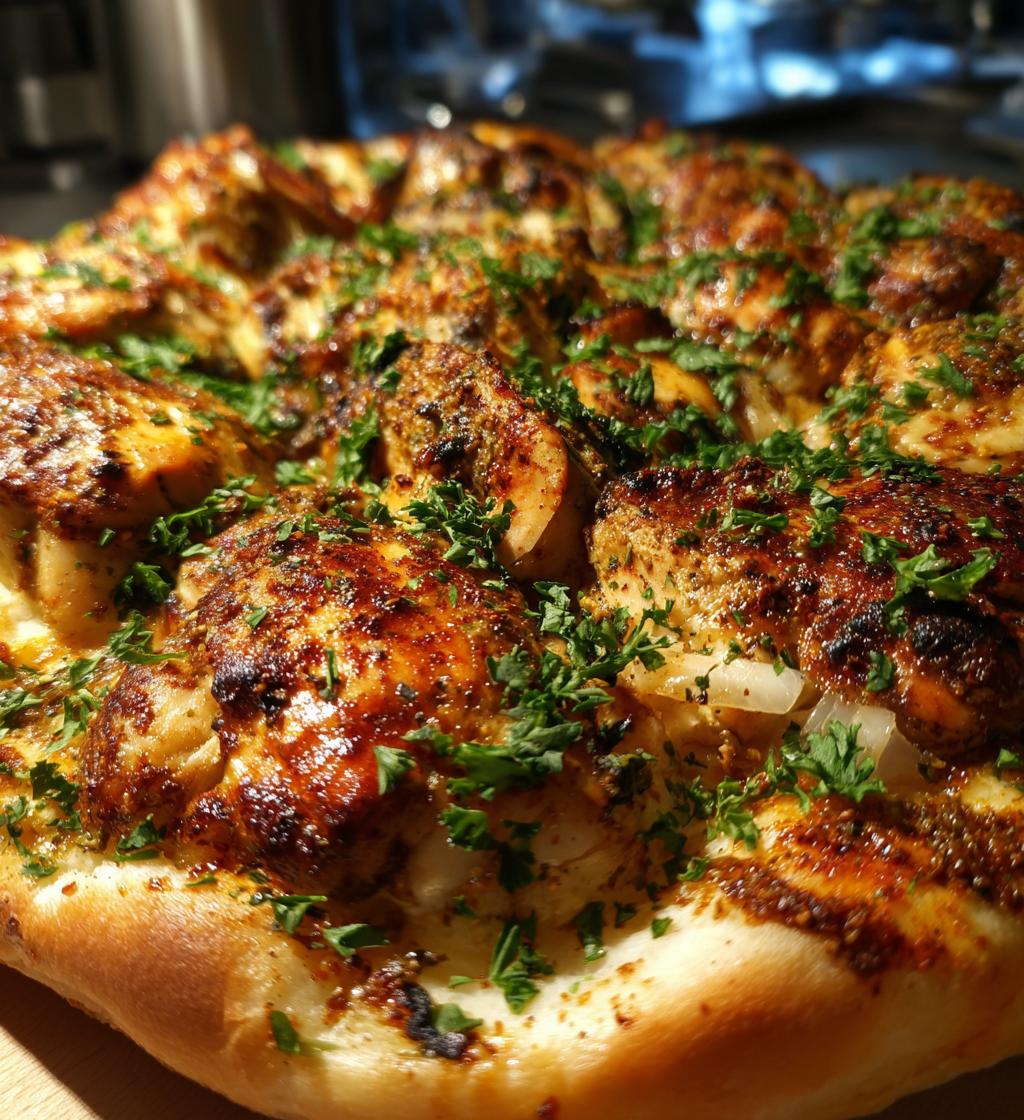 Palestinian Musakhan (Sumac Chicken on Taboon Bread)