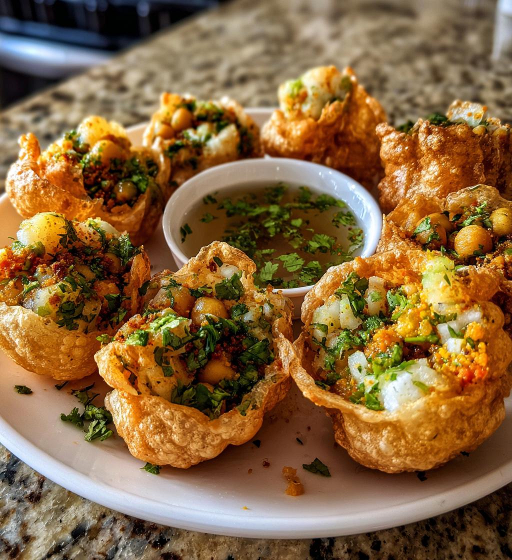 Pani Puri (Gol Gappa) - detail 1