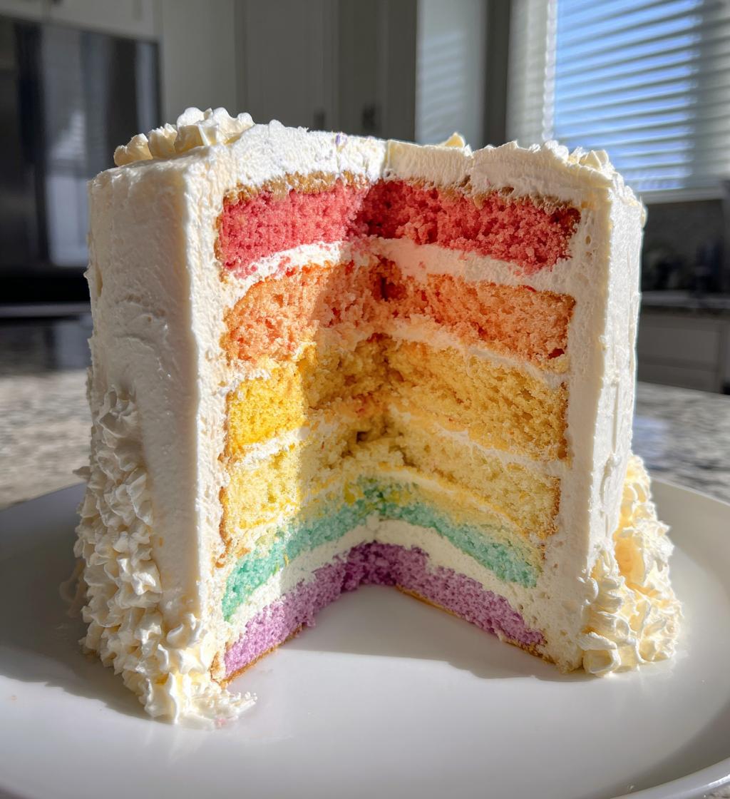 Peek-a-Boo Cake
