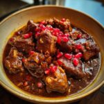 Persian Fesenjan (Walnut Pomegranate Stew with Chicken)