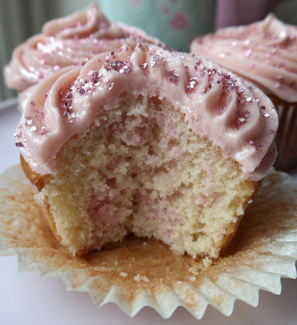 Pink Champagne Cupcakes - detail 1