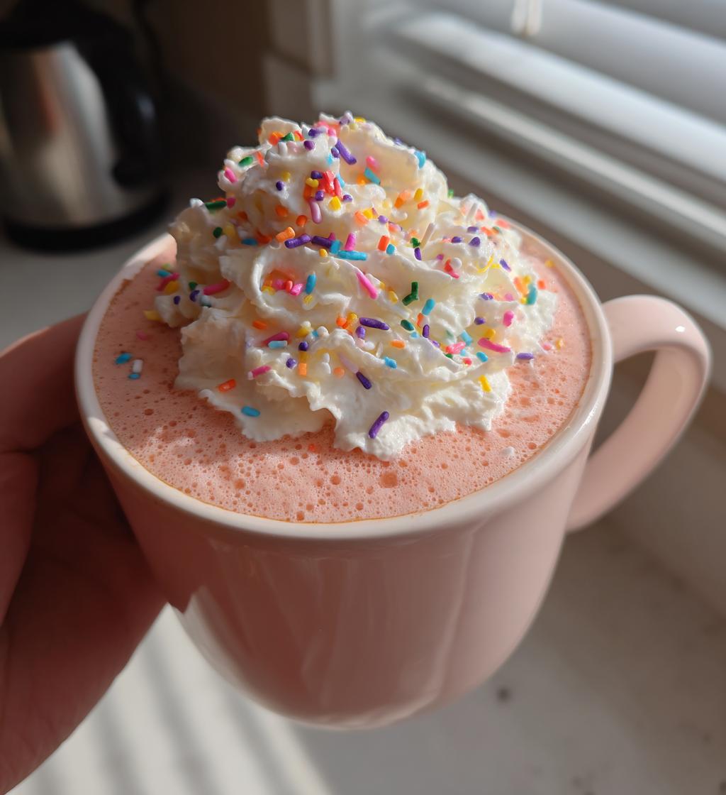 Pink Hot Chocolate - detail 1