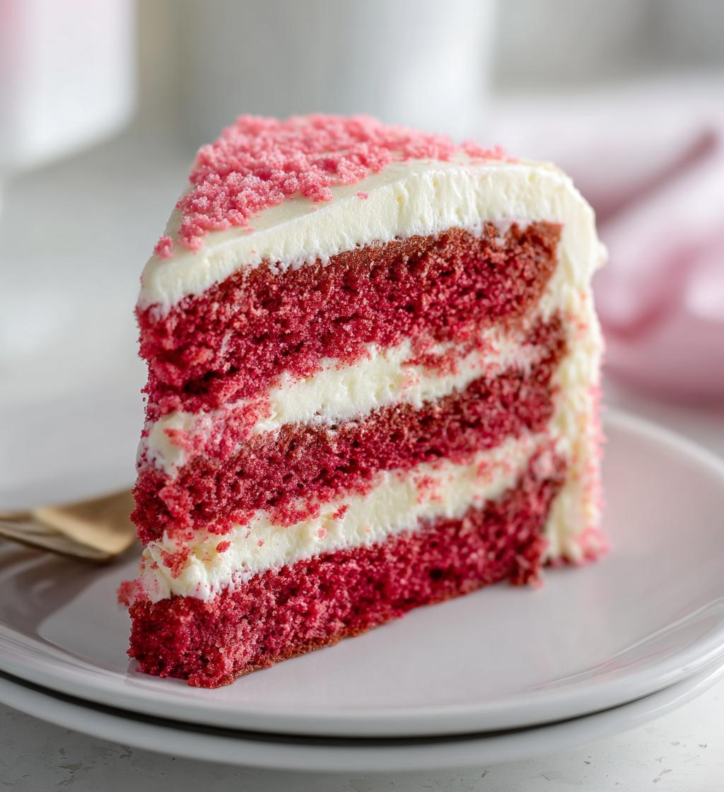 Pink Velvet Cake - detail 1