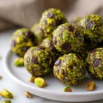 Pistachio Chocolate Energy Balls