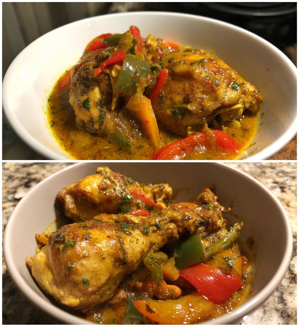 Poulet Aux Noix (Haitian Chicken with Cashews) - detail 1
