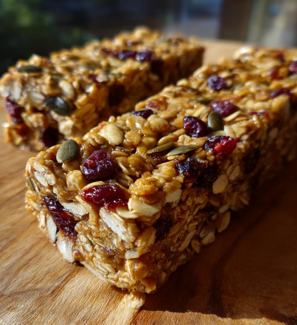 Pumpkin Seed Granola Bars - detail 1