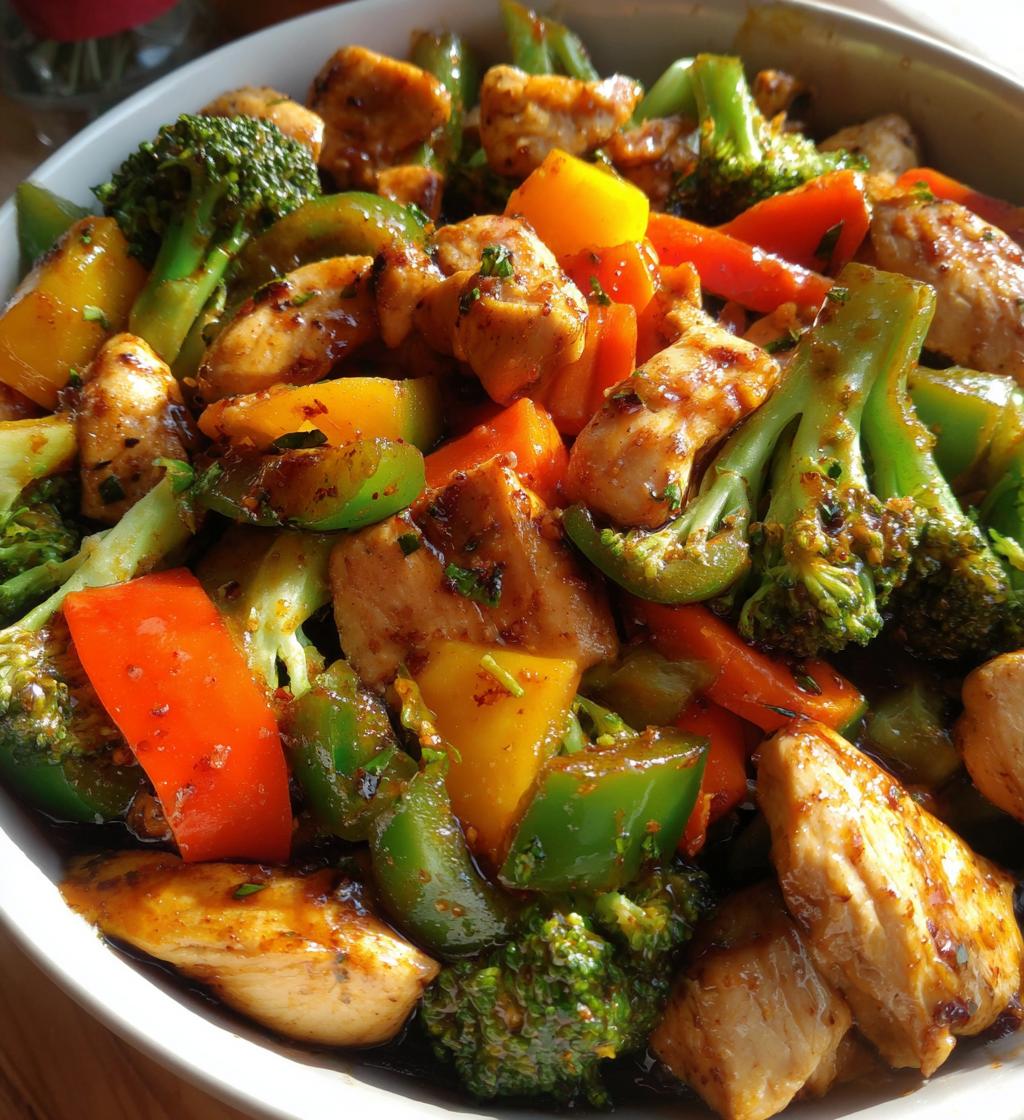 Quick Halal Chicken Stir Fry - detail 1