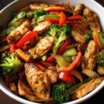 Quick Halal Chicken Stir Fry