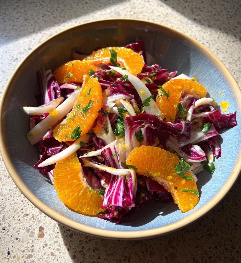 Radicchio and Fennel Citrus Salad (Winter 2026 Trend)