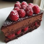 Raspberry Chocolate Mousse Cake