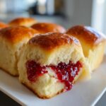 Raspberry Jam Buns