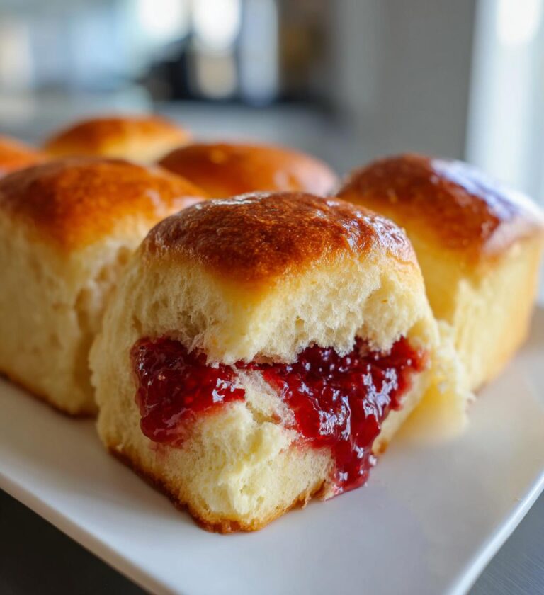 Raspberry Jam Buns