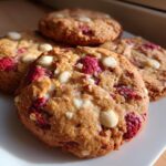 Raspberry White Chocolate Cookies