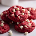 Red Velvet Blossom Cookies