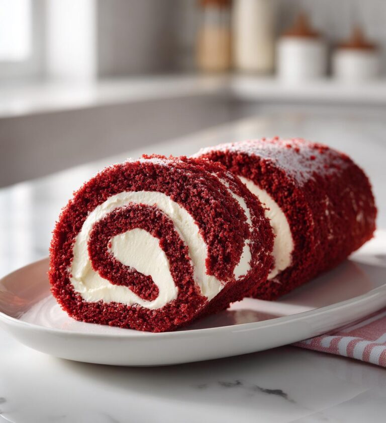 Red Velvet Cake Roll