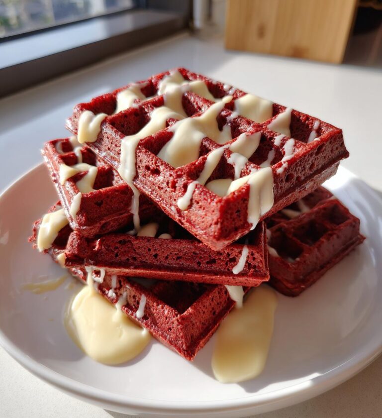 Red Velvet Waffles