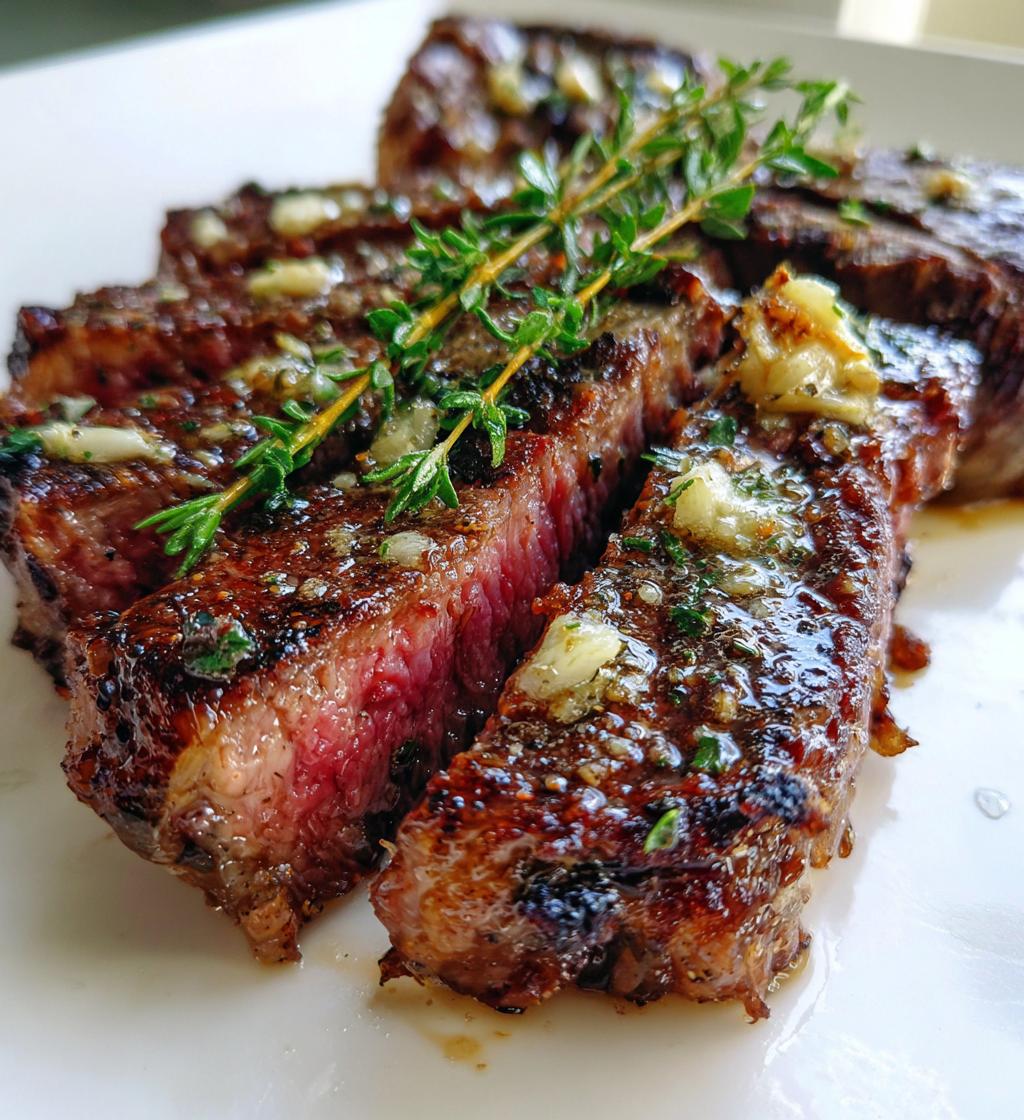 Reverse Seared Ribeye Steak - detail 1