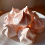 Rose Chocolate Meringues