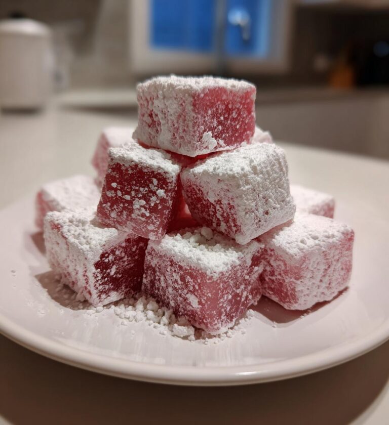 Rose Chocolate Turkish Delight