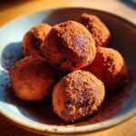Saffron Chocolate Truffles